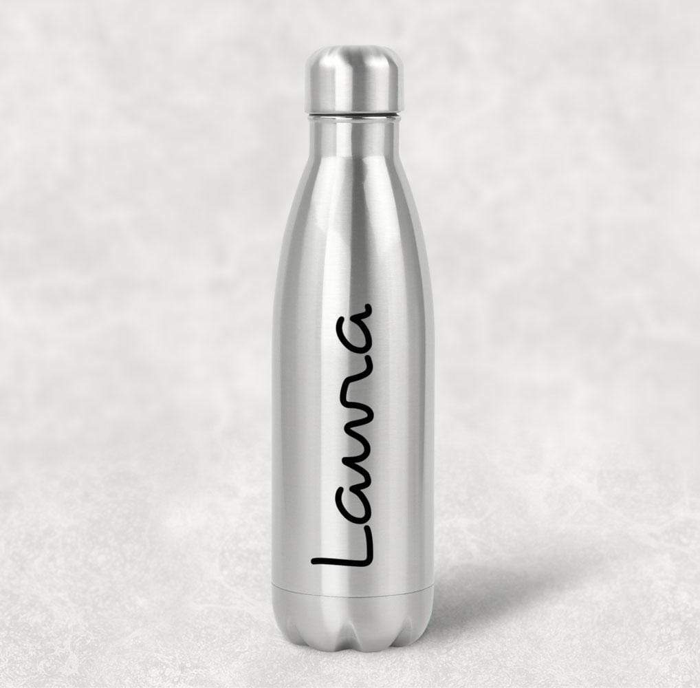Stainless Steel Personalised Water Bottle